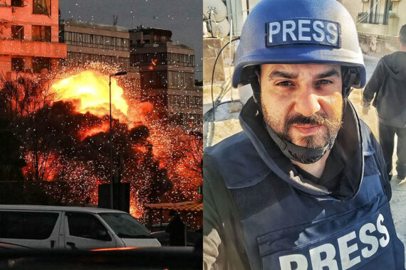 Fotografer Fadel Itani menangkap serangan Israel di Beirut